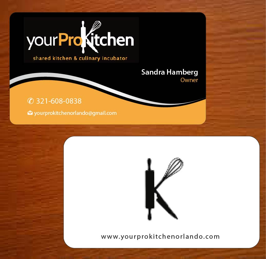 Diseño de Tarjeta de Presentación por Joy16589 para Your Pro Kitchen Orlando | Diseño #3878334