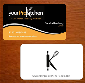 Business Card Design by Joy16589 for Your Pro Kitchen Orlando | Design: #3878334