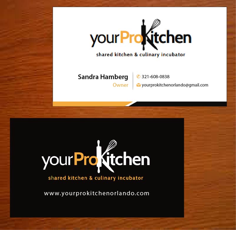 Diseño de Tarjeta de Presentación por Joy16589 para Your Pro Kitchen Orlando | Diseño #3878340