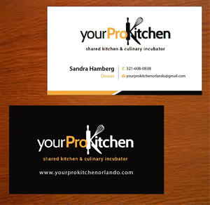 Business Card Design by Joy16589 for Your Pro Kitchen Orlando | Design: #3878340