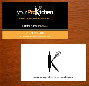Business Card Design by Joy16589 for Your Pro Kitchen Orlando | Design: #3878344