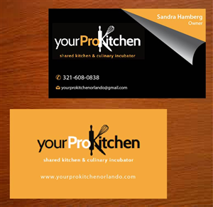 Business Card Design by Joy16589 for Your Pro Kitchen Orlando | Design: #3878411