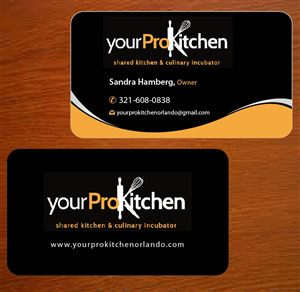 Business Card Design by Joy16589 for Your Pro Kitchen Orlando | Design: #3878421