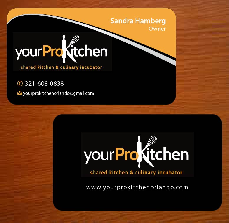 Diseño de Tarjeta de Presentación por Joy16589 para Your Pro Kitchen Orlando | Diseño #3878430