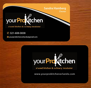 Business Card Design by Joy16589 for Your Pro Kitchen Orlando | Design: #3878430