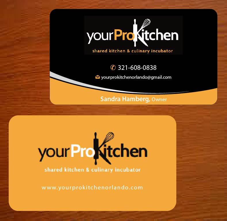 Diseño de Tarjeta de Presentación por Joy16589 para Your Pro Kitchen Orlando | Diseño #3878441