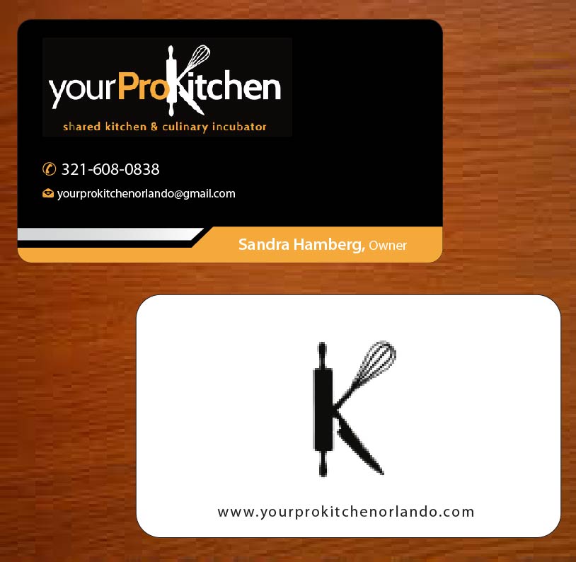 Business Card Design by Joy16589 for Your Pro Kitchen Orlando | Design #3878447