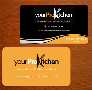 Business Card Design by Joy16589 for Your Pro Kitchen Orlando | Design: #3878449