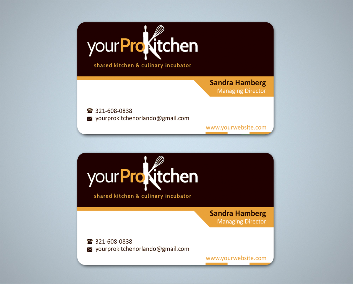 Business Card Design by shaikhdesign for Your Pro Kitchen Orlando | Design #3876942
