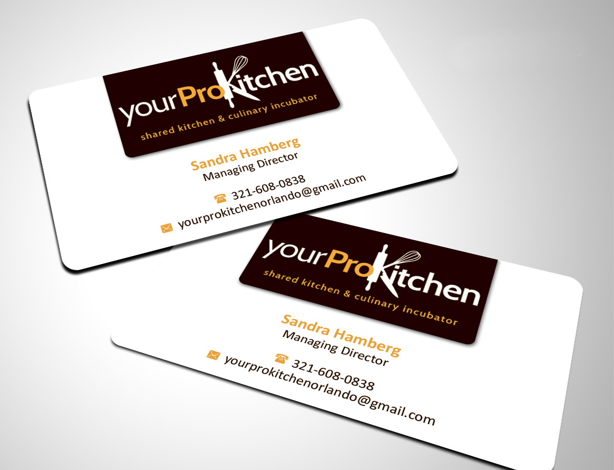 Diseño de Tarjeta de Presentación por shaikhdesign para Your Pro Kitchen Orlando | Diseño #3877493