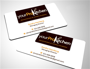 Business Card Design by shaikhdesign for Your Pro Kitchen Orlando | Design: #3877493