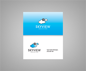 Business Card Design by Birdesign for SkyView Innovations | Design: #3869540