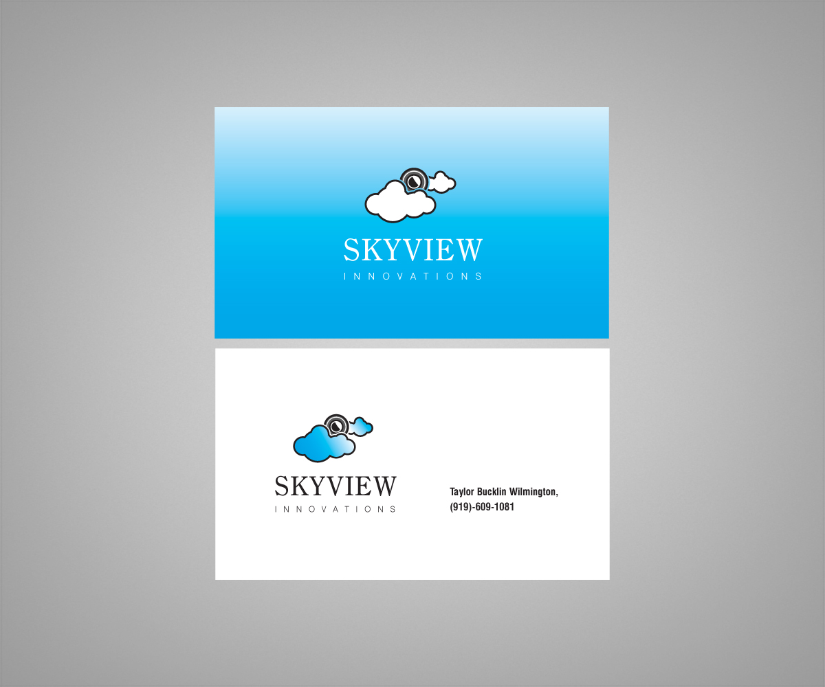 Diseño de Tarjeta de Presentación por Birdesign para SkyView Innovations | Diseño #3869543