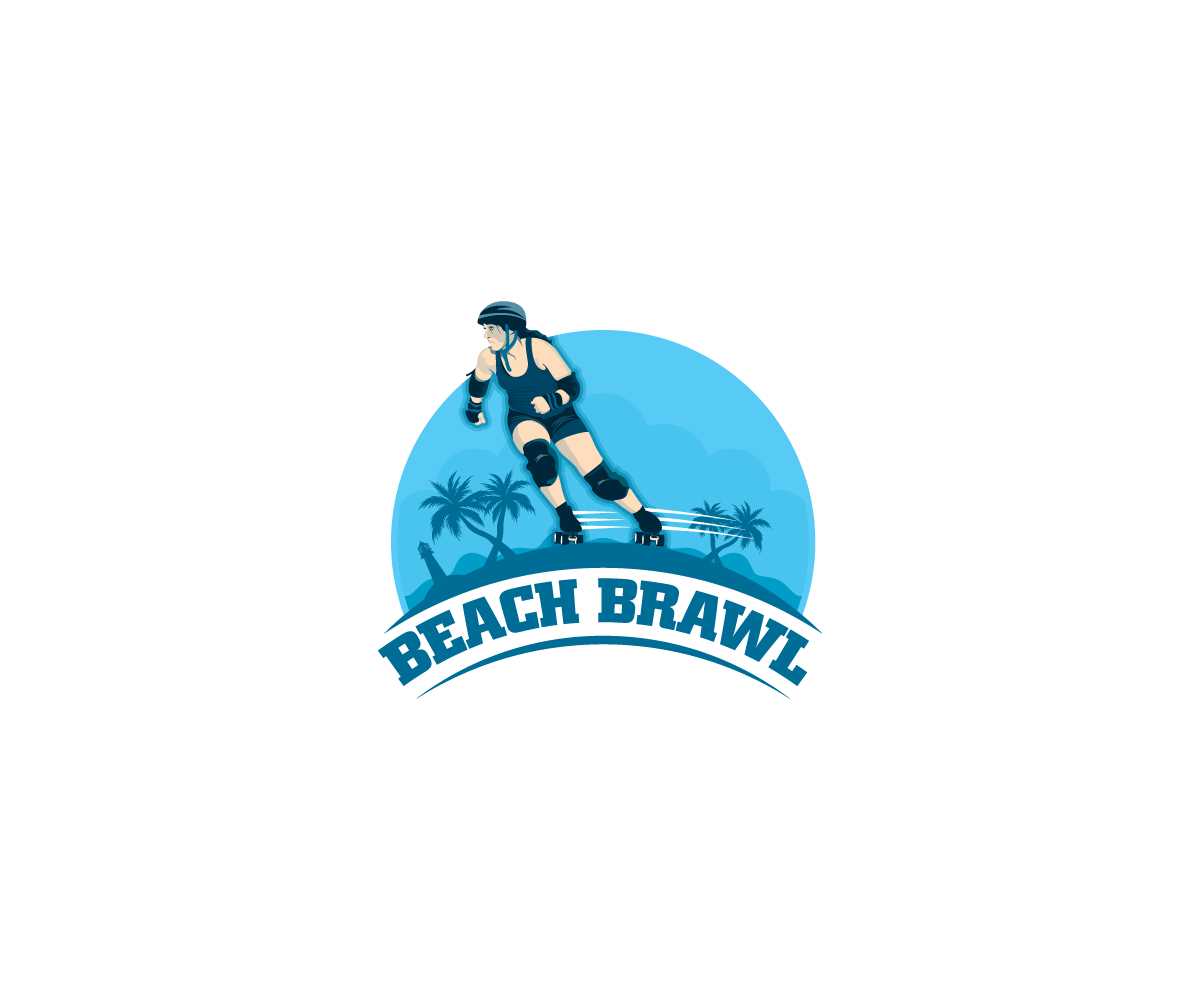 Logo Design by Neil for Gold Coast Derby Grrls ~ Project Manager Beach Brawl | Design #4043707