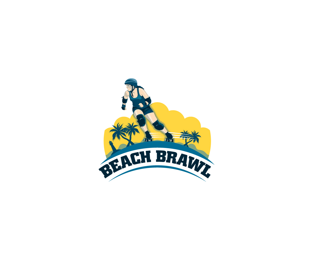 Logo Design by Neil for Gold Coast Derby Grrls ~ Project Manager Beach Brawl | Design #4044085