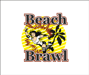 Logo Design by vesnusca for Gold Coast Derby Grrls ~ Project Manager Beach Brawl | Design: #3904805