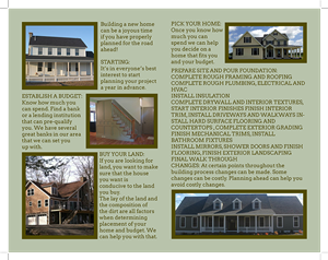 Brochure Design by Hunter Graphics for Wolfe Builders | Design: #3892475