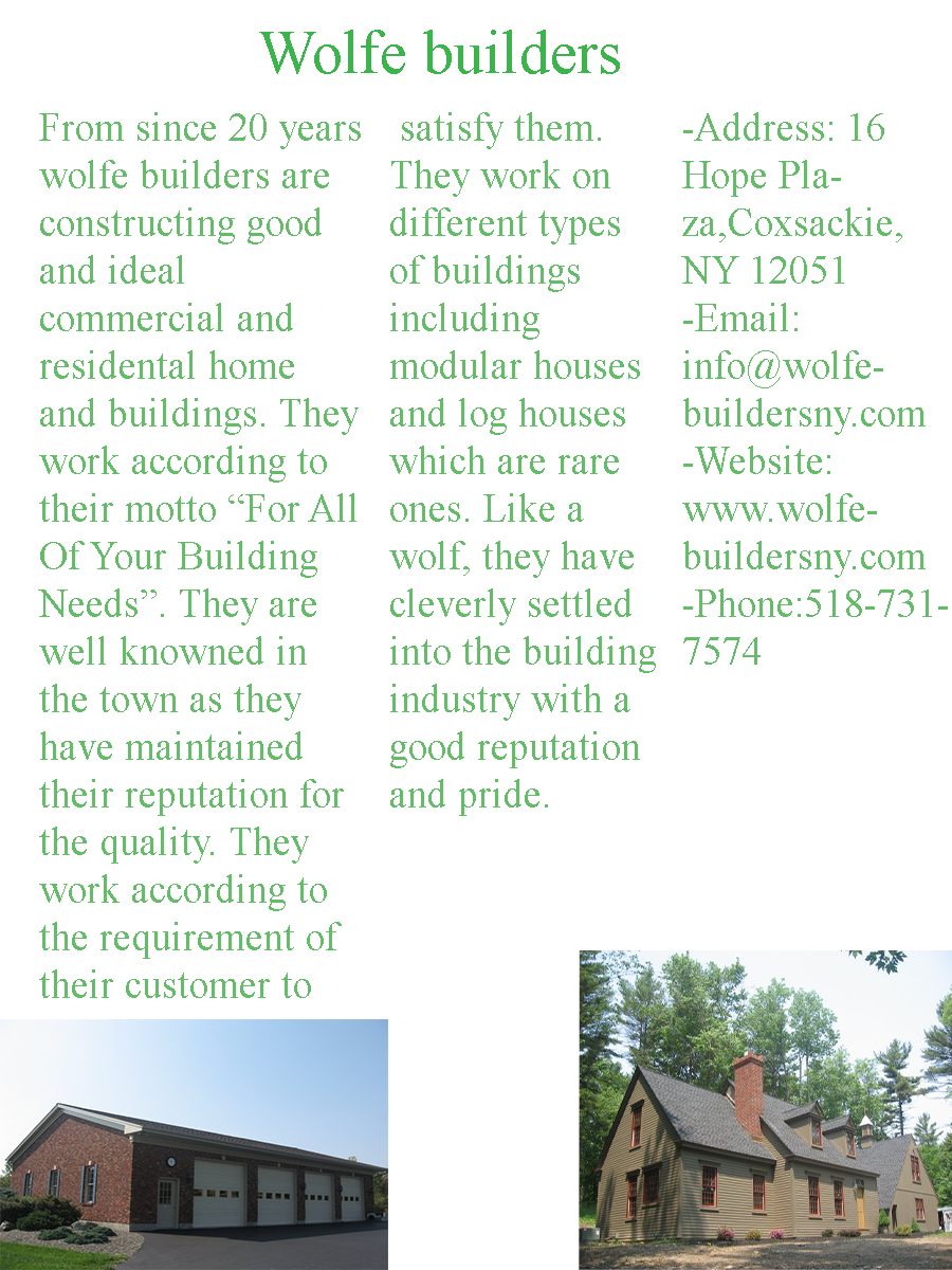 Brochure Design by ahadriaz2010 for Wolfe Builders | Design #3921599