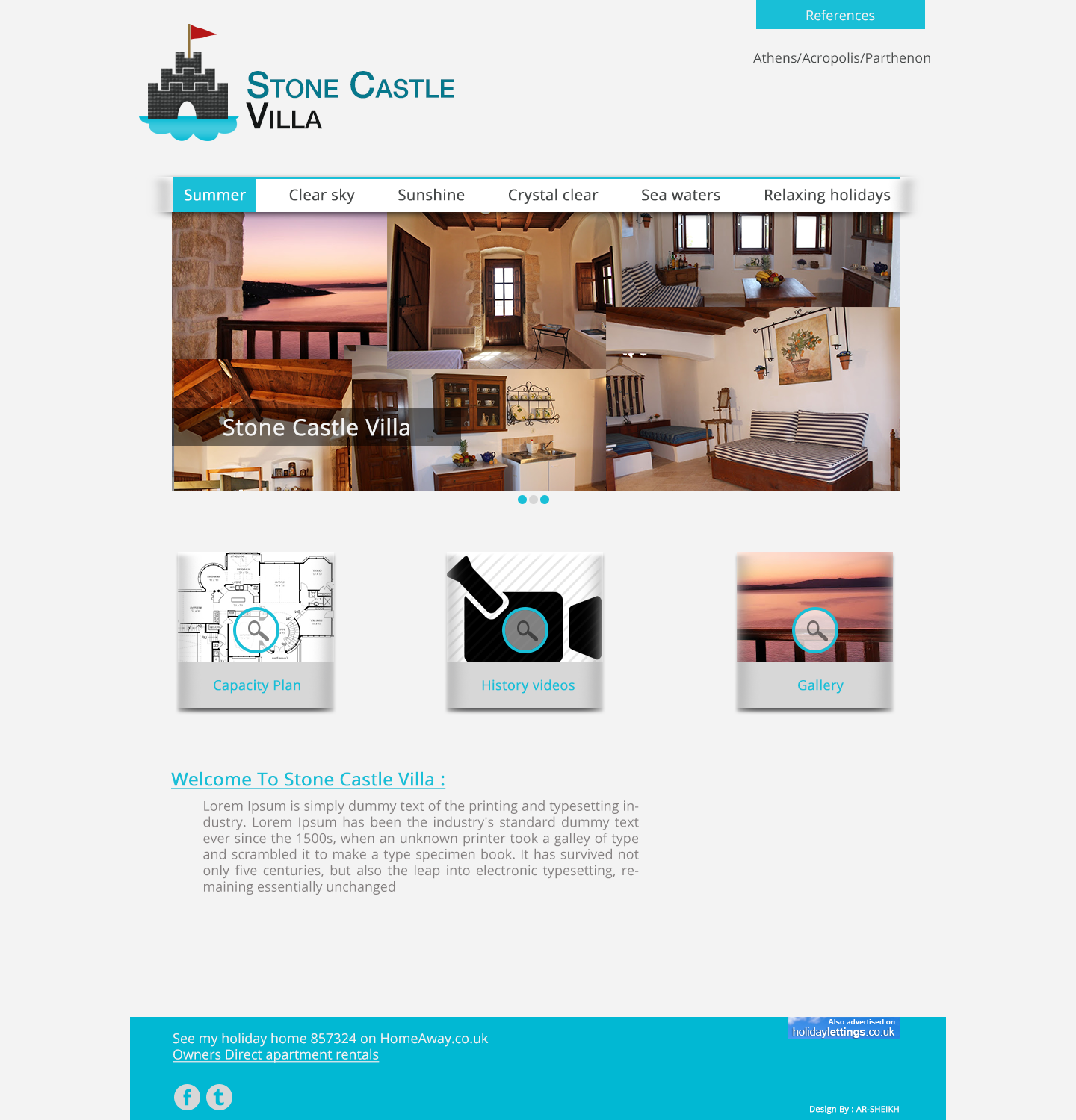 Web Design by AR-Sheikh for Glafki SA | Design #3917600