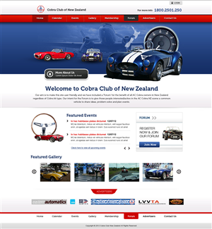 Web Design by weathered83 for BCM NZ Ltd | Design: #1055006
