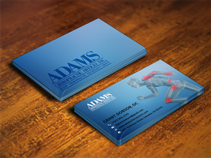 Chiropractic Business Card | Business Card Design by Sajin