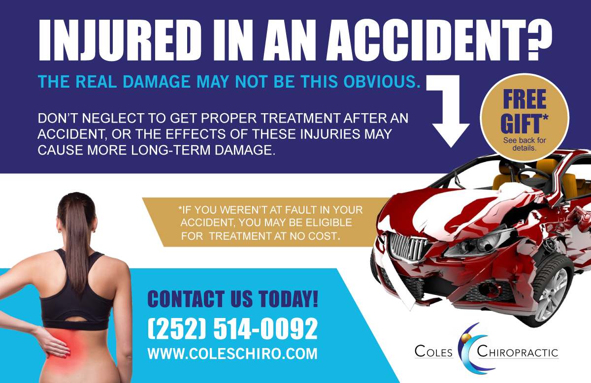 Postcard Design by Kburks for Coles Chiropractic Center, PLLC | Design #3932292