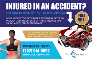 Postcard Design by Kburks for Coles Chiropractic Center, PLLC | Design: #3932292