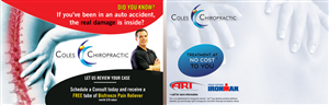Design de Carte Postale par UrbainFX pour Coles Chiropractic Center, PLLC | Design : #3936598