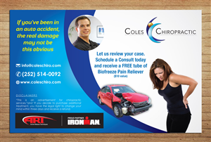 Diseño de Postal por Sbss para Coles Chiropractic Center, PLLC | Diseño: #3882750