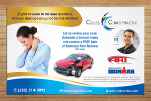Diseño de Postal por Sbss para Coles Chiropractic Center, PLLC | Diseño: #3882752