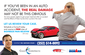 Design de Carte Postale par rkailas pour Coles Chiropractic Center, PLLC | Design : #3934336