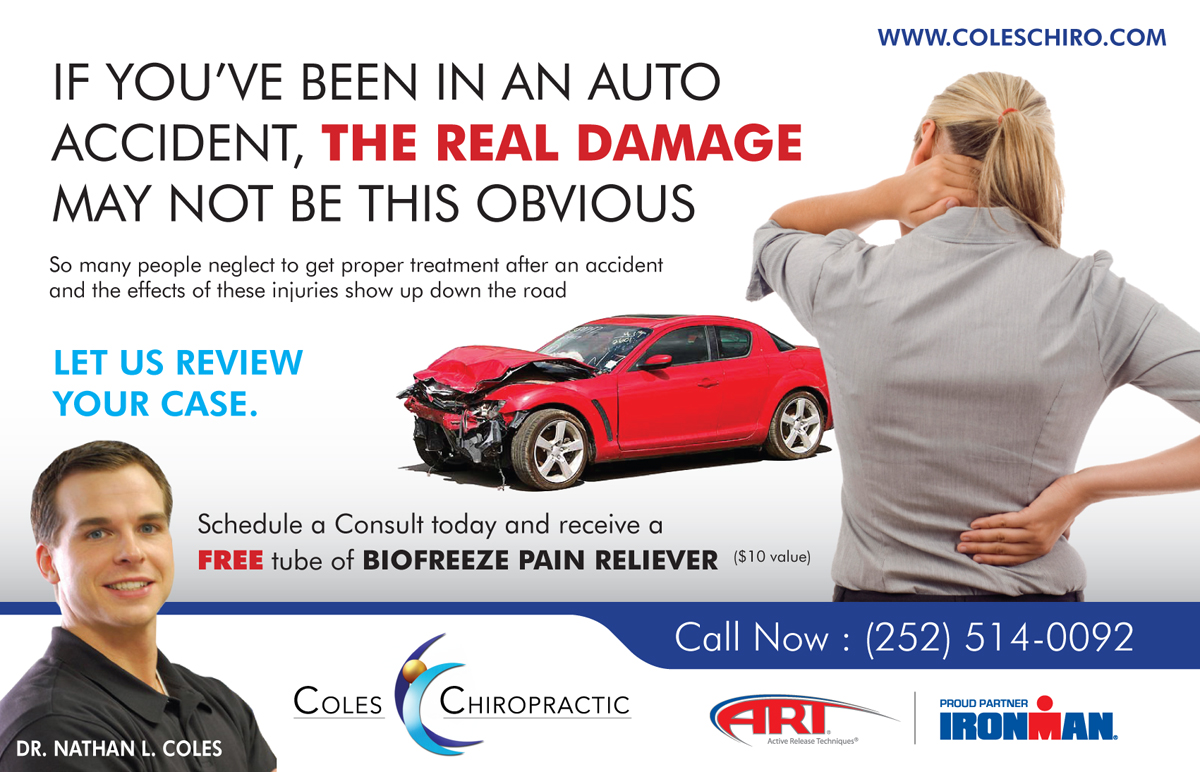 Diseño de Postal por rkailas para Coles Chiropractic Center, PLLC | Diseño #3934343