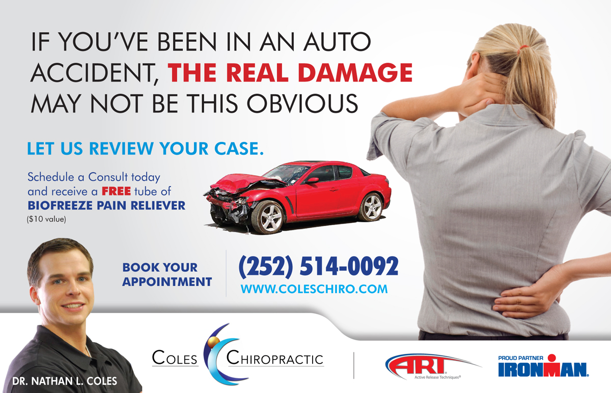 Diseño de Postal por rkailas para Coles Chiropractic Center, PLLC | Diseño #3934764