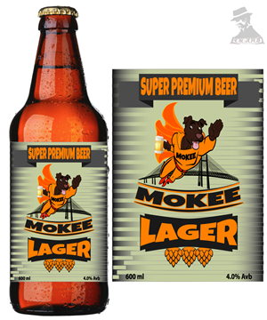 Beer Label Design - Mokee Brewing Company  | Diseño de Etiqueta por ART DEPOT
