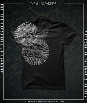Diseño de Camiseta por Aurelio III para You Scared Productions | Diseño: #3907333