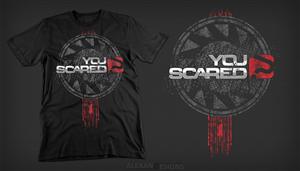 T-shirt Design by ALEXANDESIGNS for You Scared Productions | Design: #3964549