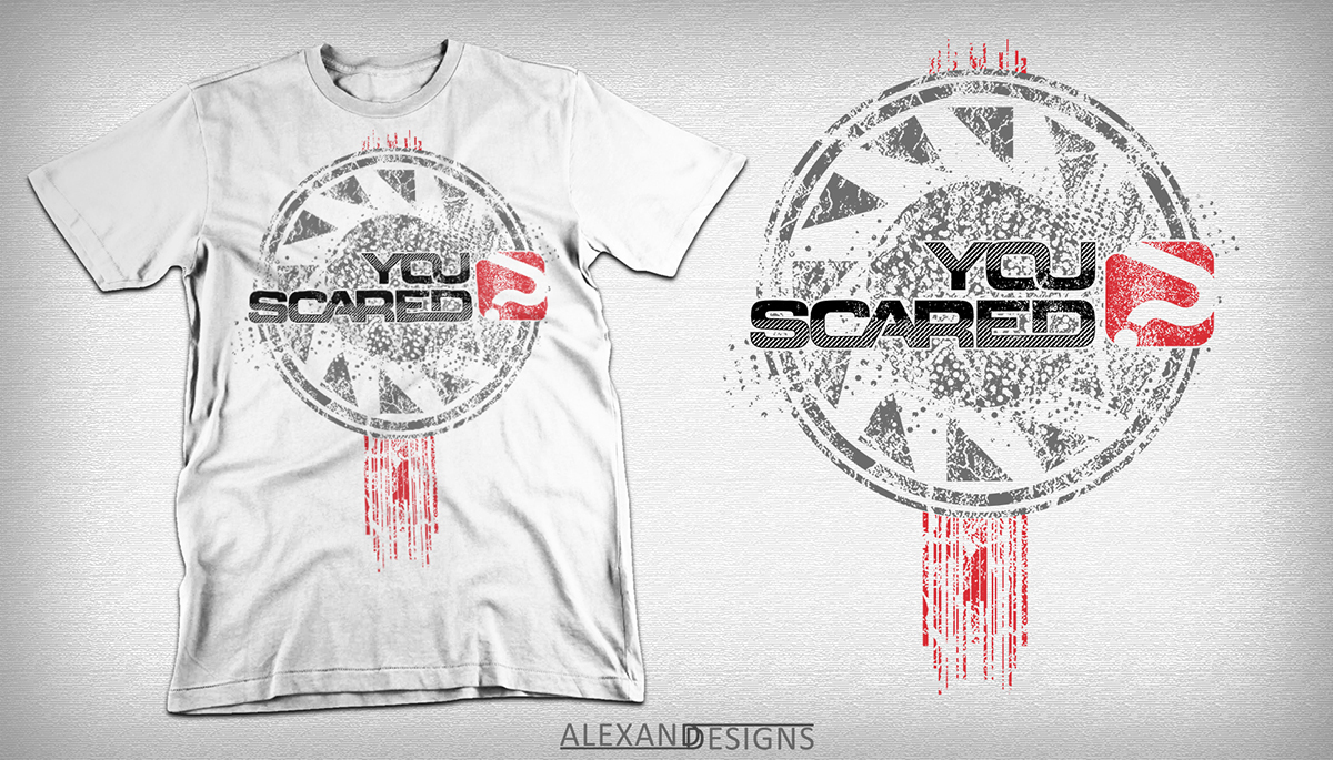 Diseño de Camiseta por ALEXANDESIGNS para You Scared Productions | Diseño #3964554