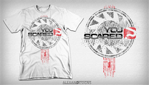 T-shirt Design by ALEXANDESIGNS for You Scared Productions | Design: #3964554