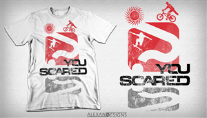 T-shirt Design by ALEXANDESIGNS for You Scared Productions | Design: #3964560