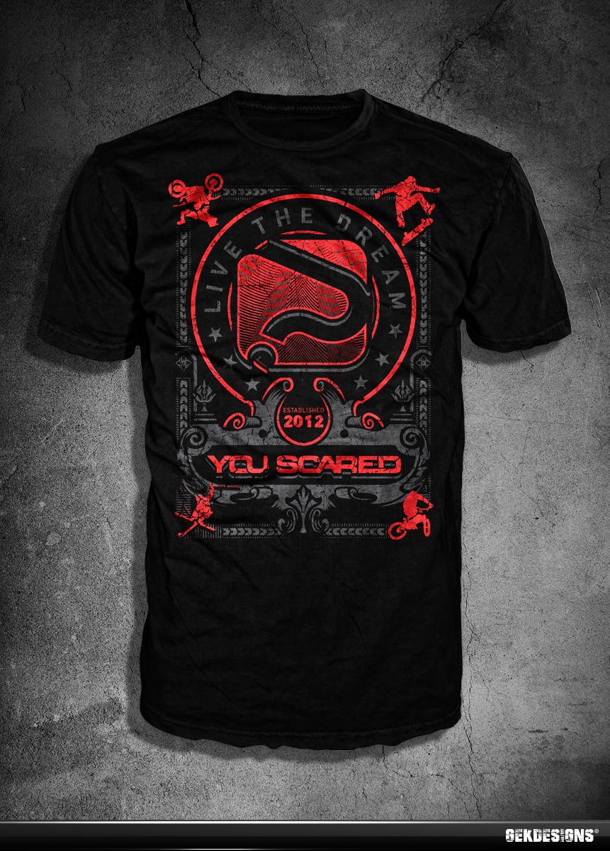 T-Shirt-Design von gekgrfx für You Scared Productions | Design #3914038