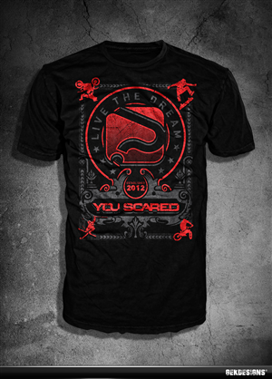 Diseño de Camiseta por G3K para You Scared Productions | Diseño #3914038