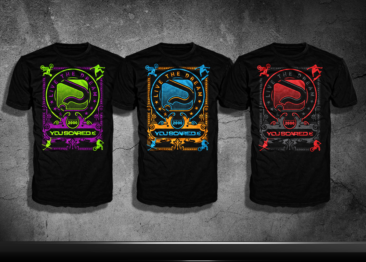T-shirt Design by gekgrfx for You Scared Productions | Design #3921134