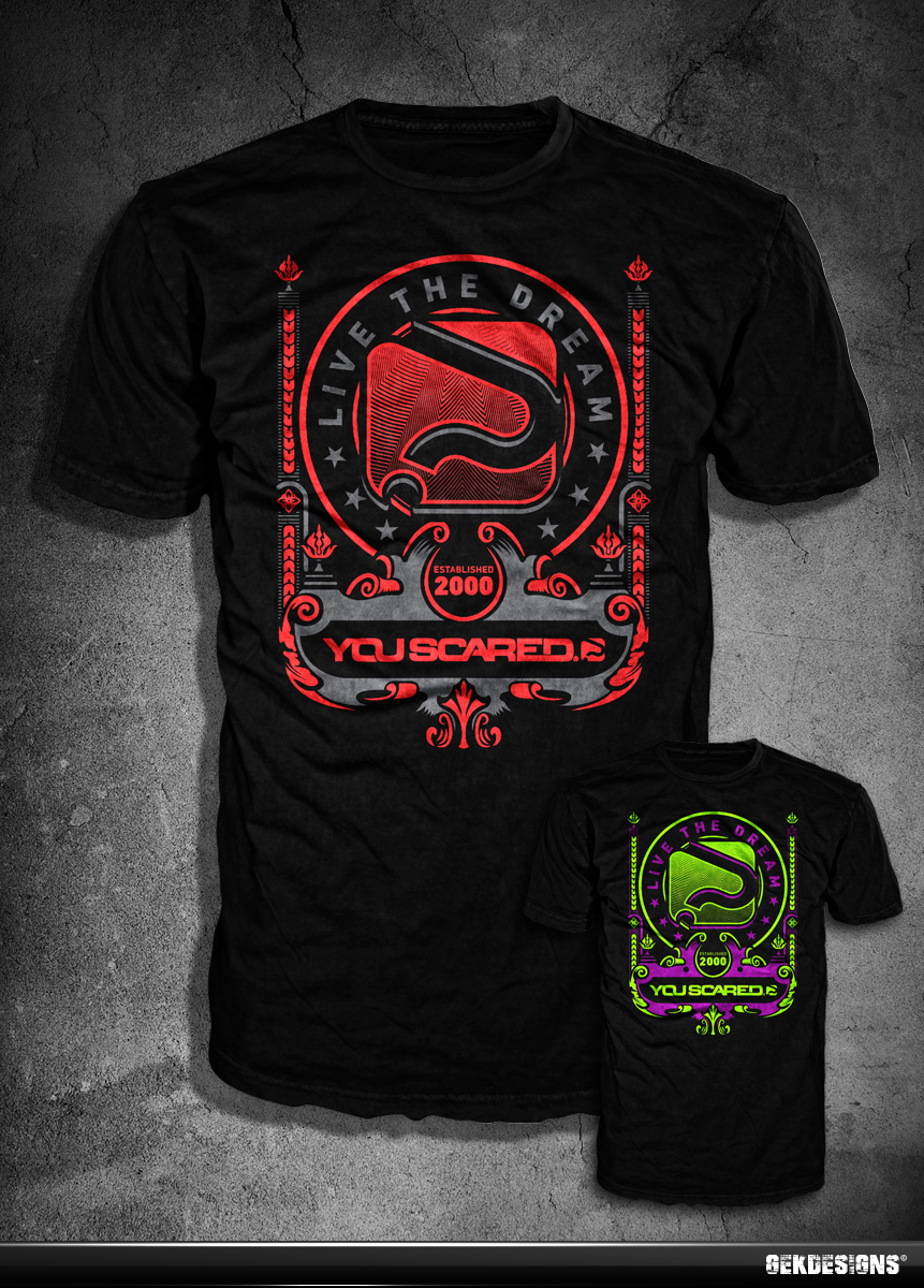 T-shirt Design by gekgrfx for You Scared Productions | Design #3940671