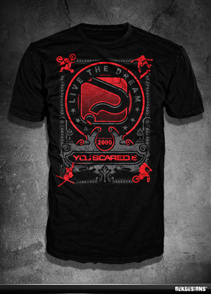 T-shirt Design by gekgrfx for You Scared Productions | Design: #4007455