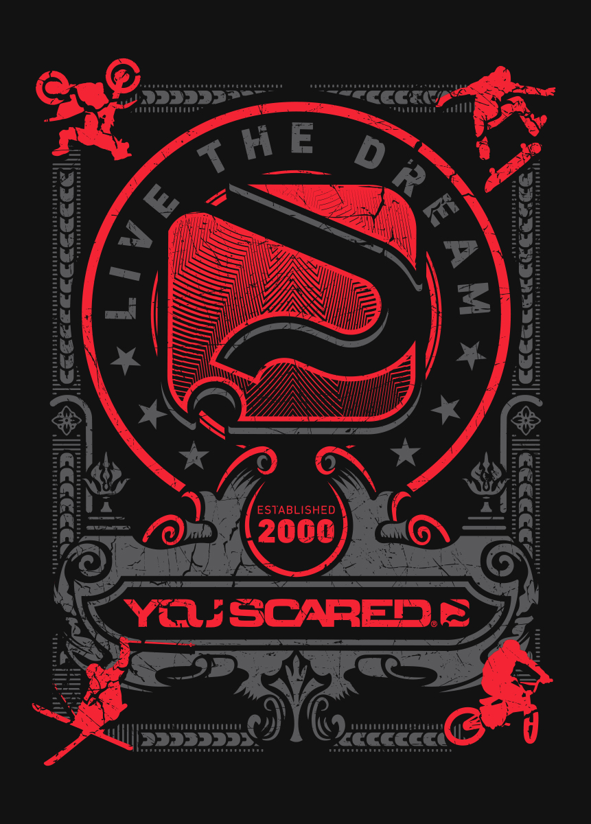 T-shirt Design by gekgrfx for You Scared Productions | Design #4349307