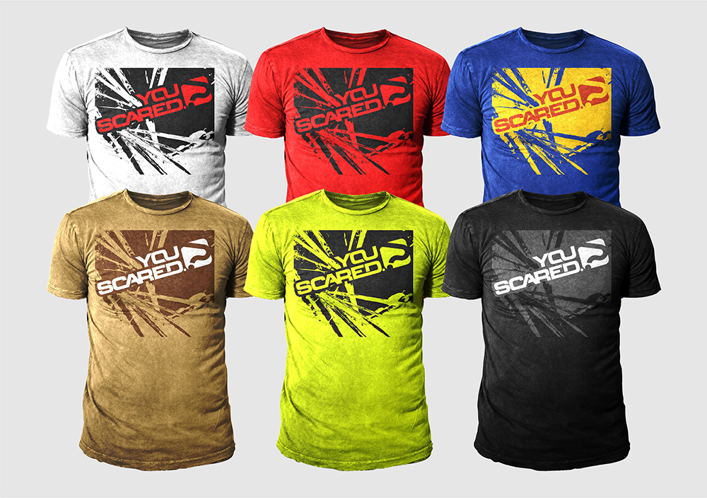 T-shirt Design by 777SKY for You Scared Productions | Design #4006377