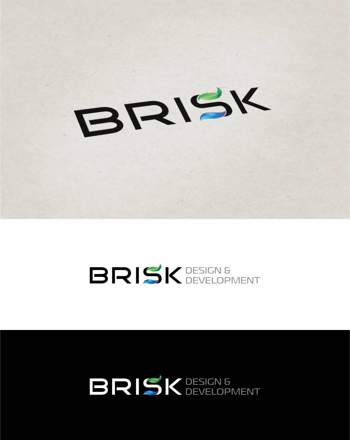 Logo Design by DDD for Brisk Pty Ltd | Design #3898814