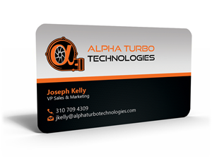 Business Card Design by Hardcore Design for Alpha Turbo Technologies | Design: #3935857