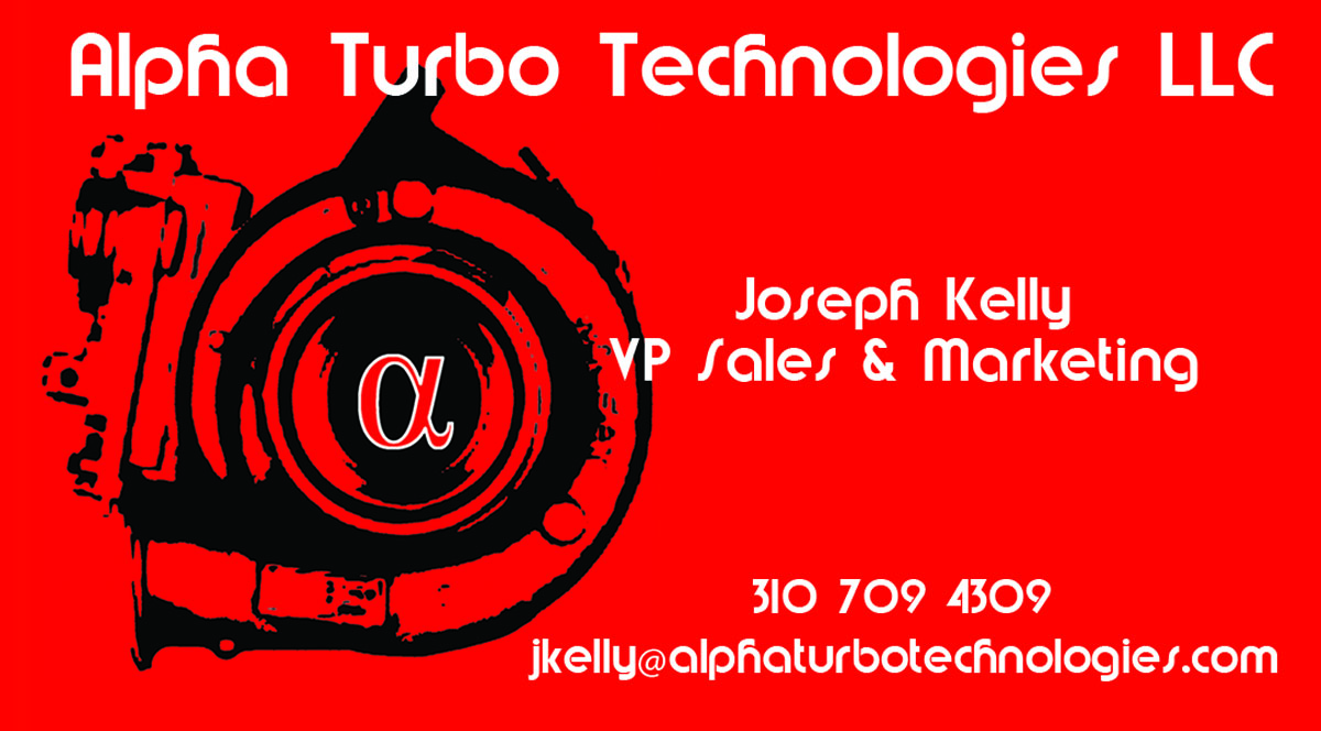 Business Card Design by NLDesign for Alpha Turbo Technologies | Design #3889699