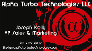 Business Card Design by NLDesign for Alpha Turbo Technologies | Design: #3889706